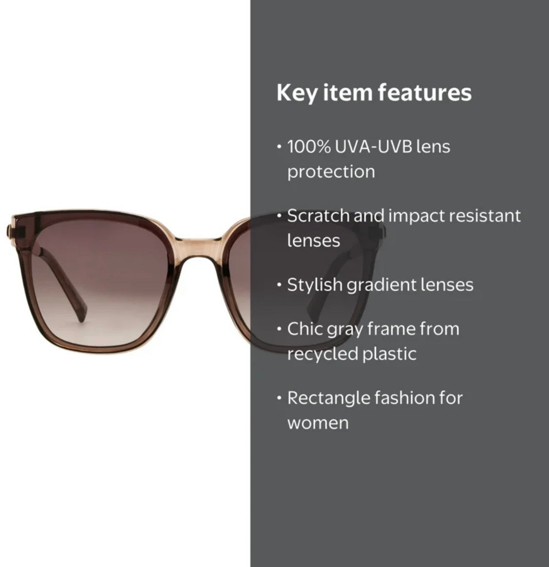 Women’s Rectangle Fashion Glasses