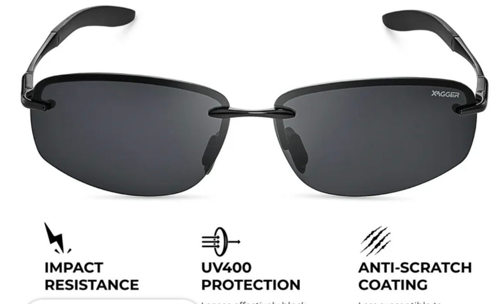 Polorized Rimless Sunglasses