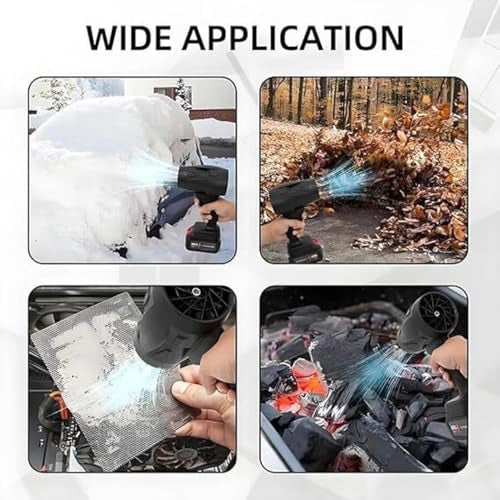 High Power Electric Air Blower for Cleaning – Portable Dust Blower with Strong Air Flow, Multi-Purpose Cleaning Tool for Computer, Keyboard, Car Interior, Home Appliances & Workshop Use