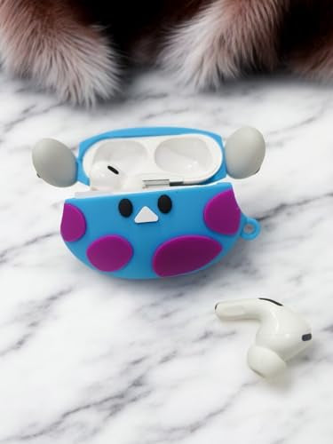 Airpods Pro 2 Case Cover for 2Nd Generation Shock Proof 360-degree Protection Case 3D Design Cover Soft Skin Silicone Compatible 3D Design Headphones Case (Instagram)- Avocado