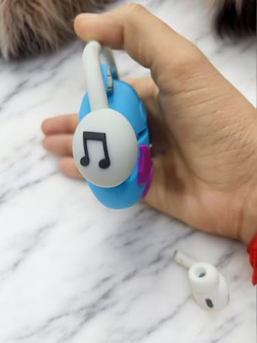 Airpods Pro 2 Case Cover for 2Nd Generation Shock Proof 360-degree Protection Case 3D Design Cover Soft Skin Silicone Compatible 3D Design Headphones Case (Instagram)- Avocado