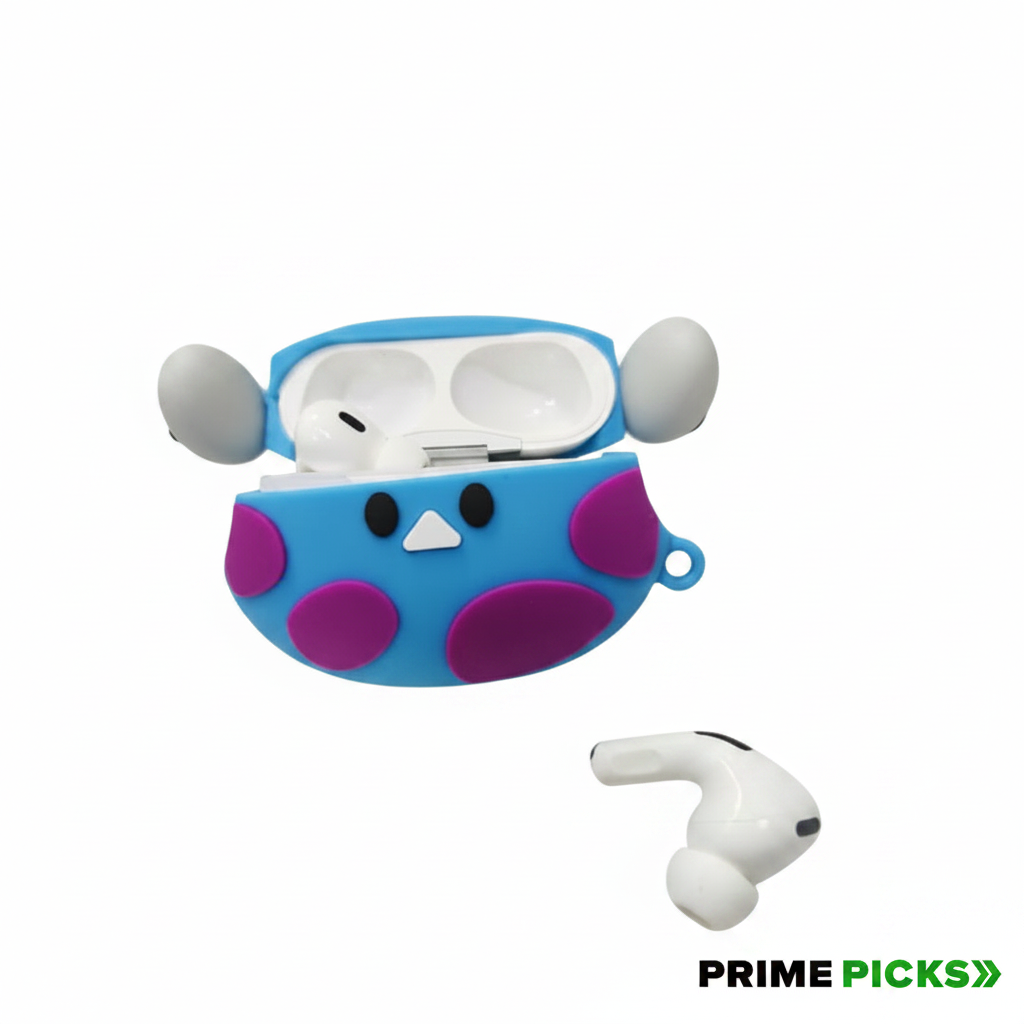Airpods Pro 2 Case Cover for 2Nd Generation Shock Proof 360-degree Protection Case 3D Design Cover Soft Skin Silicone Compatible 3D Design Headphones Case (Instagram)- Avocado