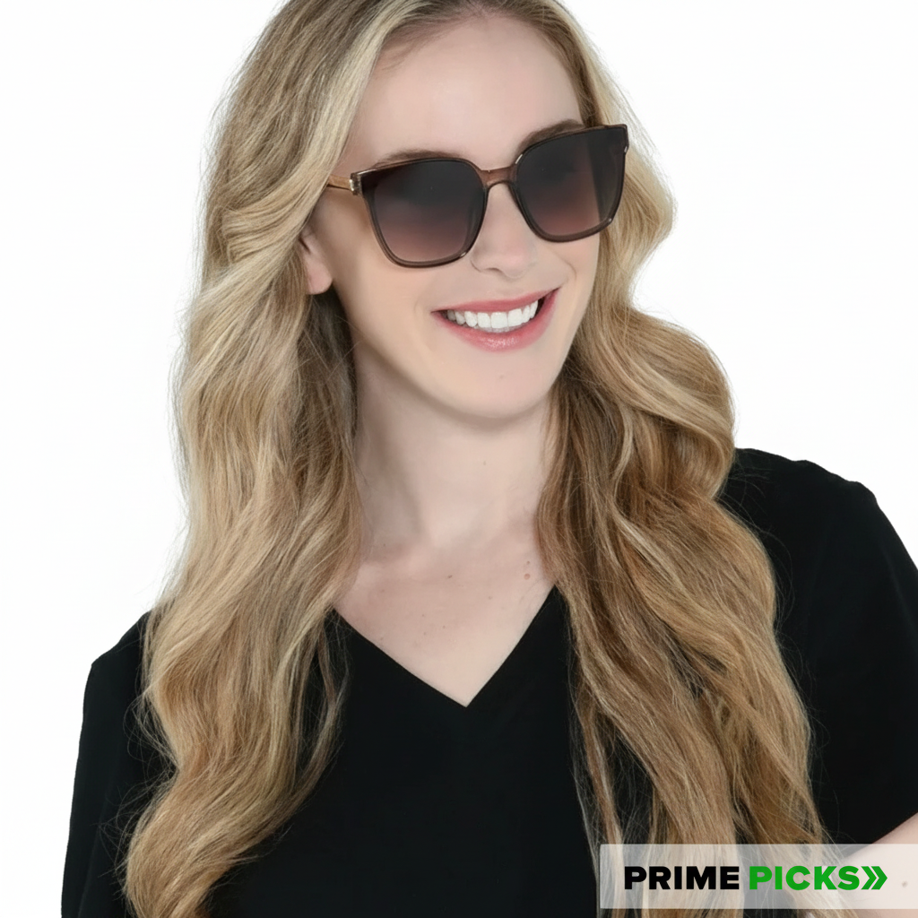 Primepicks Women’s Rectangle Fashion Glasses