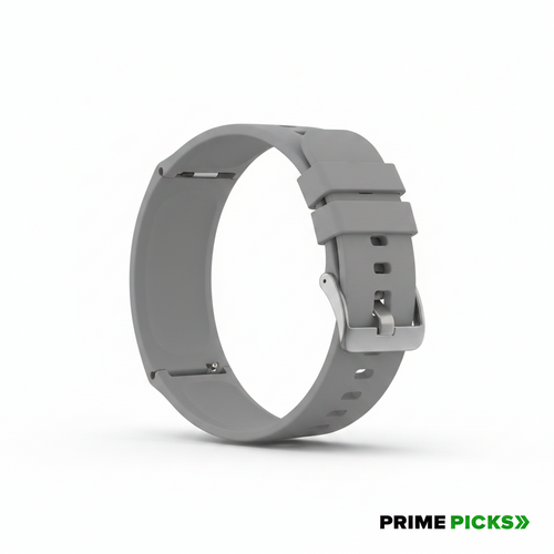 20MM silicone Strap for Smart Watches Compatible With Noise, Fireboltt, Boat Xtend, Pebble, Boat Flash, Noise Color Fit, Ultra Smart Watch & All Watches | White, Blue & Grey | Pack of 3