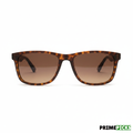 KINGSEVEN LC759 Classic Polarized Sunglasses – Front View Tortoiseshell