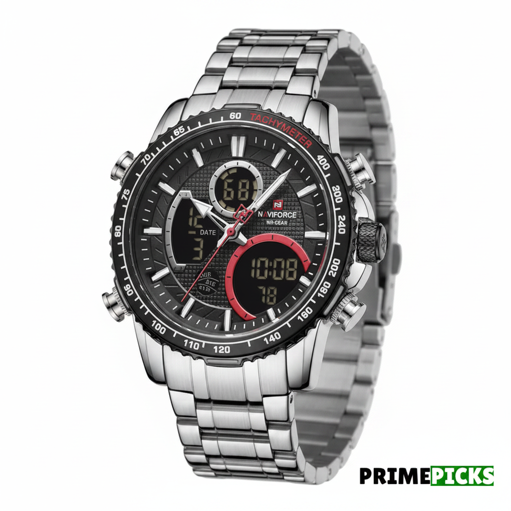 Naviforce 9182 SB Men's Chronograph Watch – Angle View