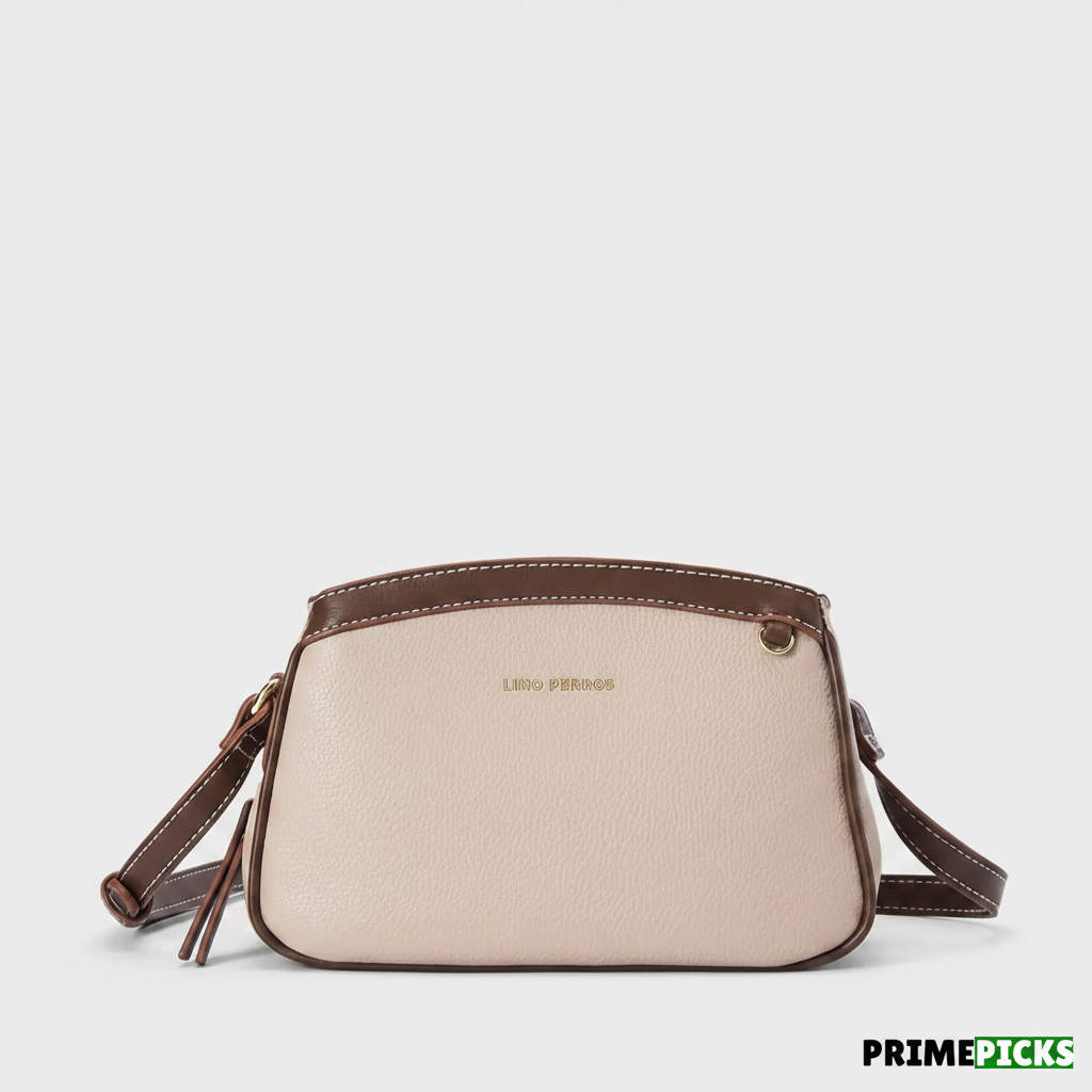 Lino Perros Voyage Manor Women's Coffee Sling Bag – Front View