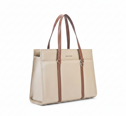Lino Perros Monroe Women's Accented Durable Tote Bag – Angle View