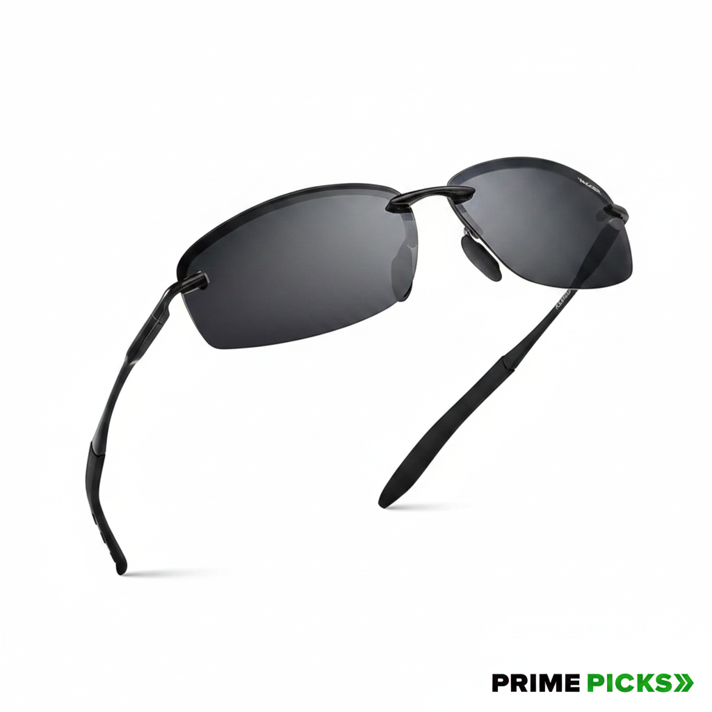Primepicks Polorized Rimless Sunglasses