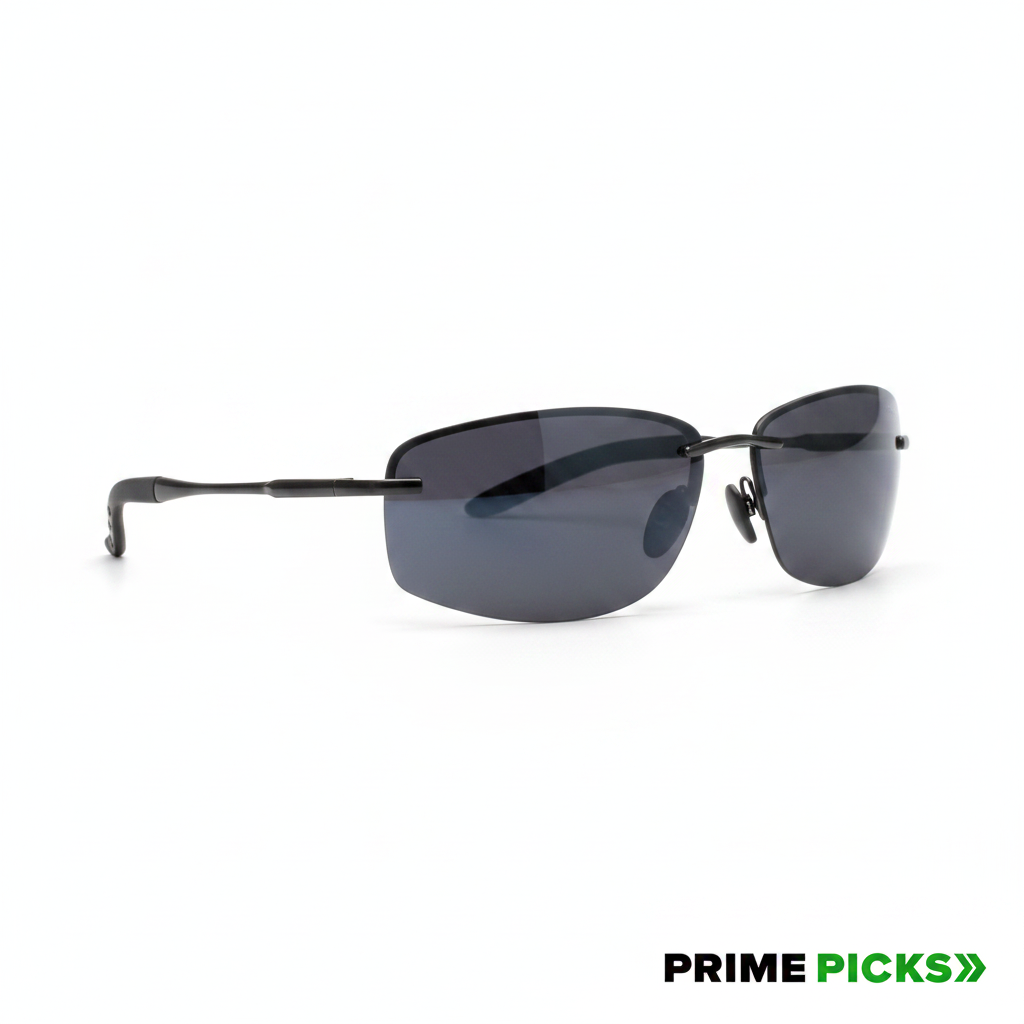 Primepicks Polorized Rimless Sunglasses