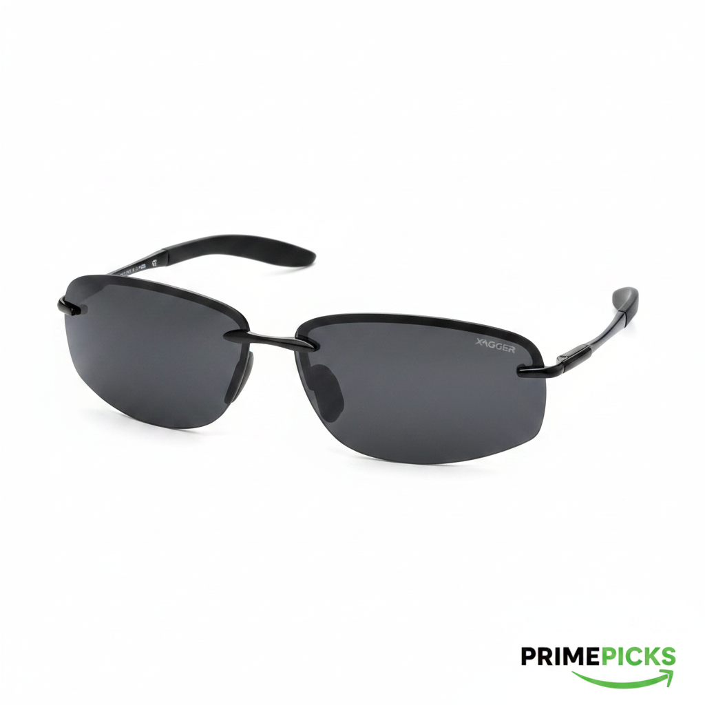 Primepicks Polorized Rimless Sunglasses