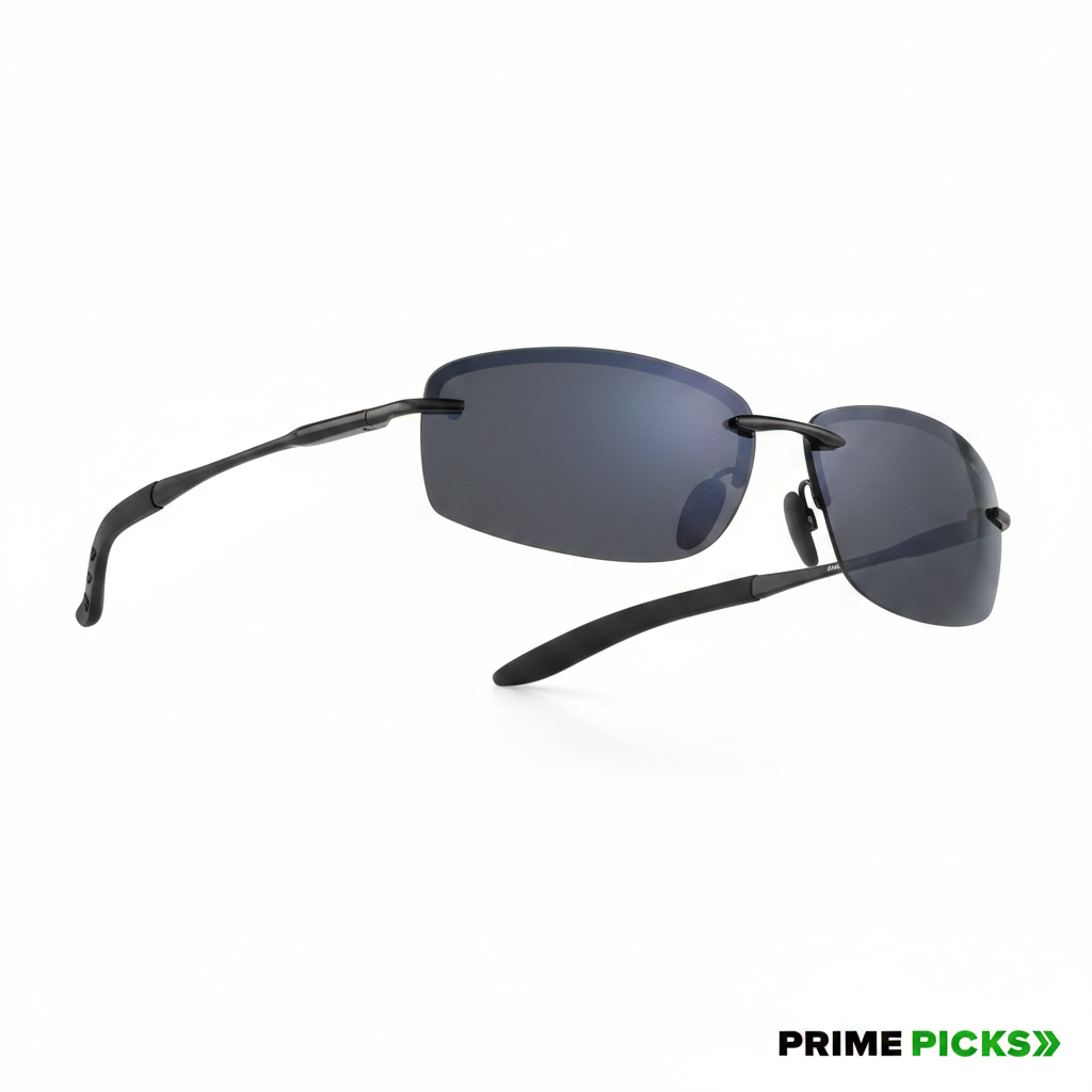 Primepicks Polorized Rimless Sunglasses