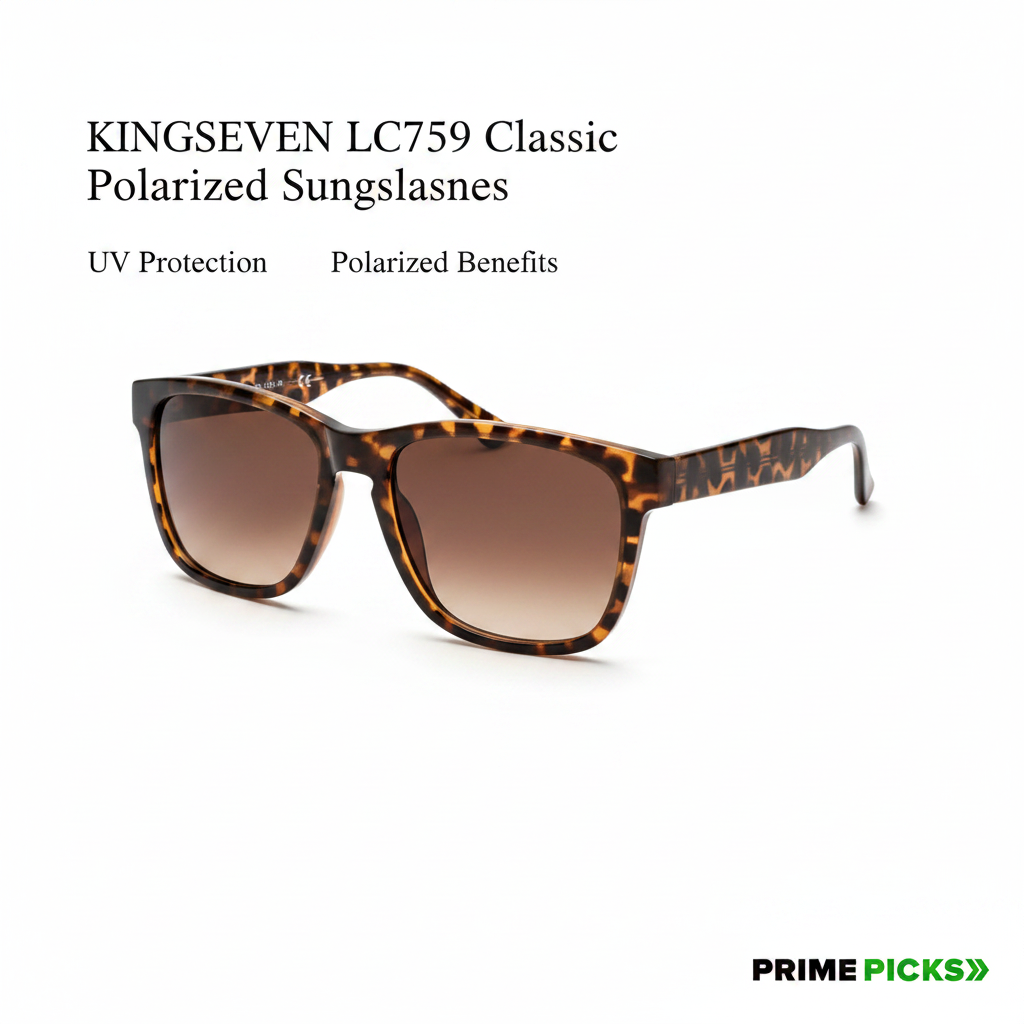 KINGSEVEN LC759 – Classic Polarized Sunglasses (Unisex)