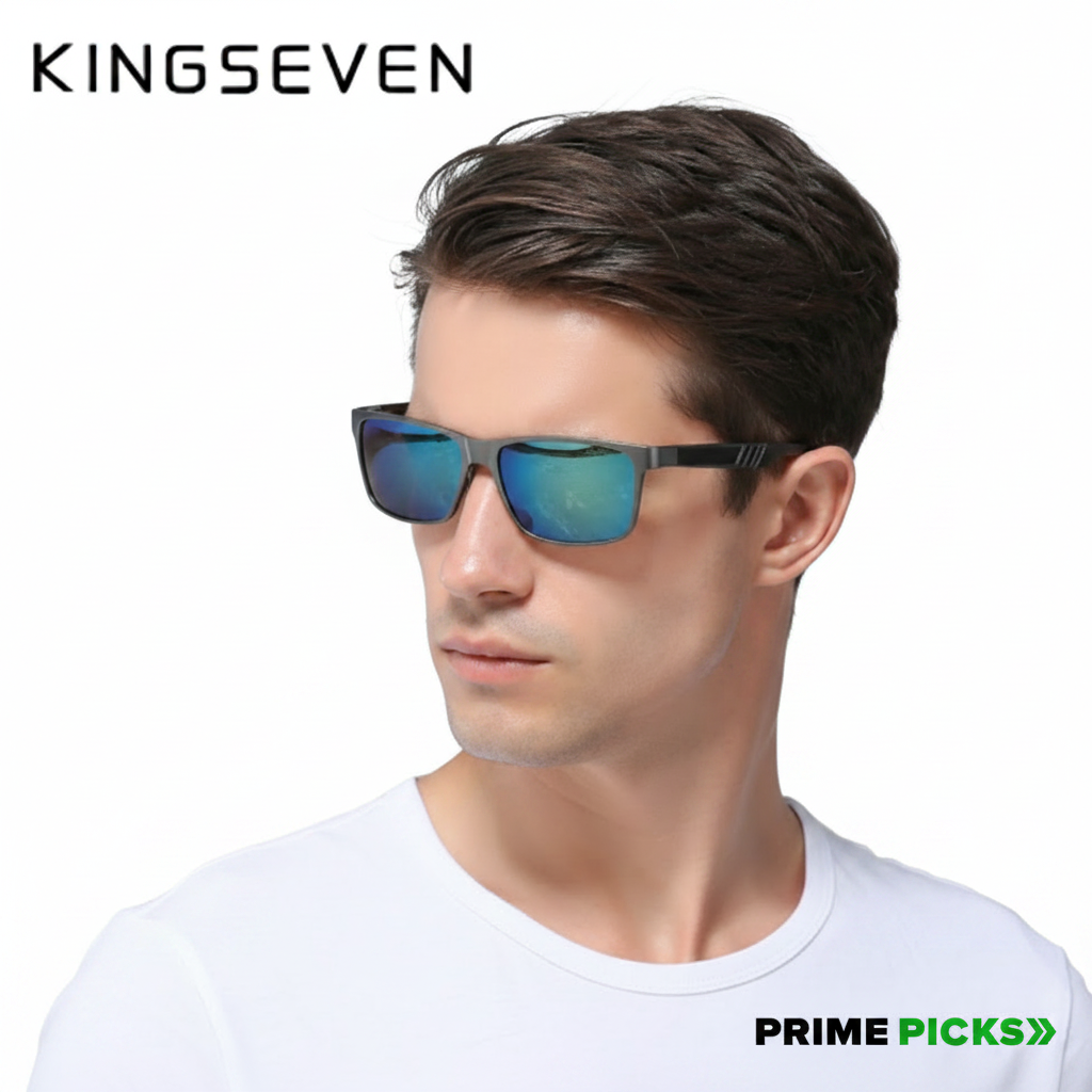 KINGSEVEN N7180 – Men's Polarized Aluminum Sunglasses