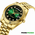 NIBOSI 2627 – Men's Diamond Scale Luxury Quartz Watch