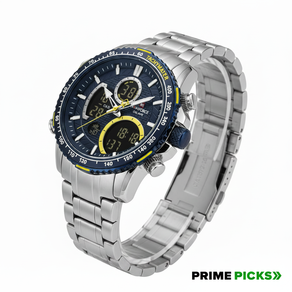 Naviforce 9182 SBE – Men's Luxury Chronograph Watch