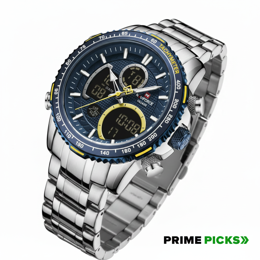 Naviforce 9182 SBE – Men's Luxury Chronograph Watch